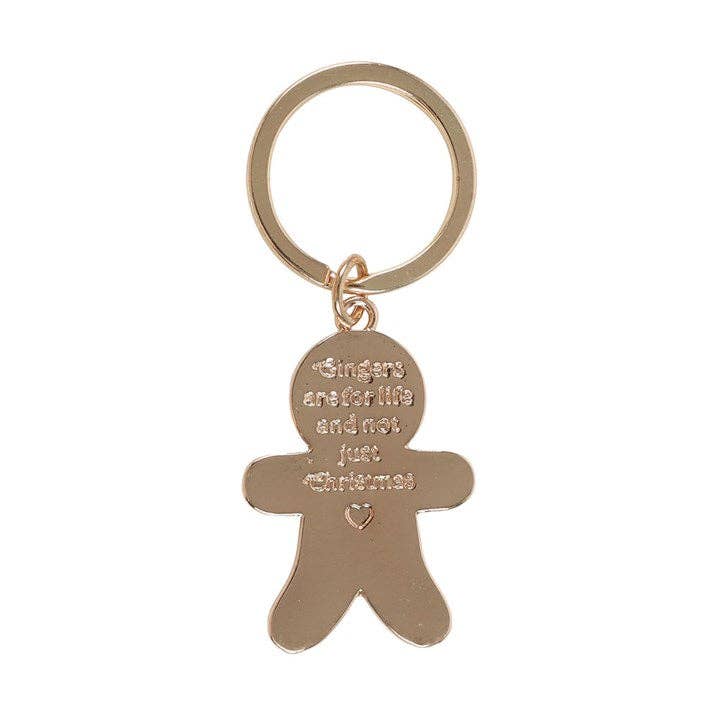 Something Different Wholesale - Wholesale Keychain - Unisex - Gingerbread Man Christmas Keyring3