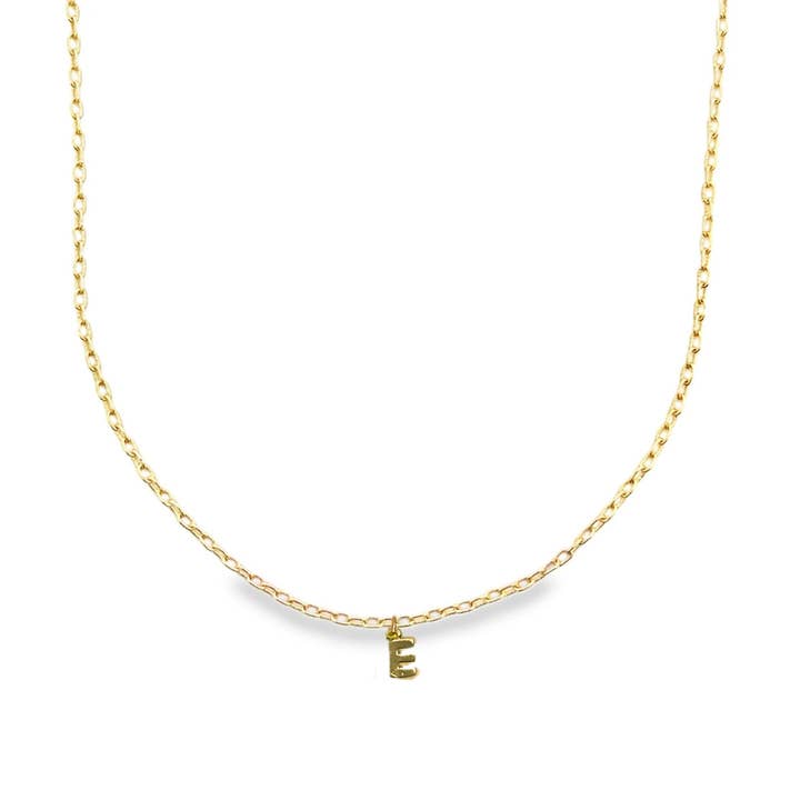 Camilla Limón - Wholesale Pendant/Charm Necklace - Tiny Initial Charm Personalized Gold-Filled Necklace4
