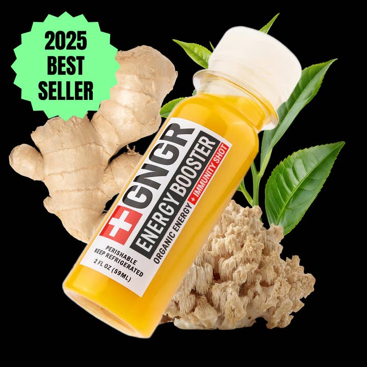 Energy Booster Shot: Nootropic Ginger & Turmeric Drink for wholesale by GNGR Labs