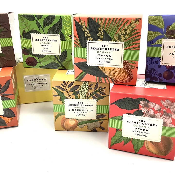 All Little Cute Things - Venta al por mayor Bolsitas de té - Cajas de Té Variadas de Frutas y Flores El Jardín Secreto