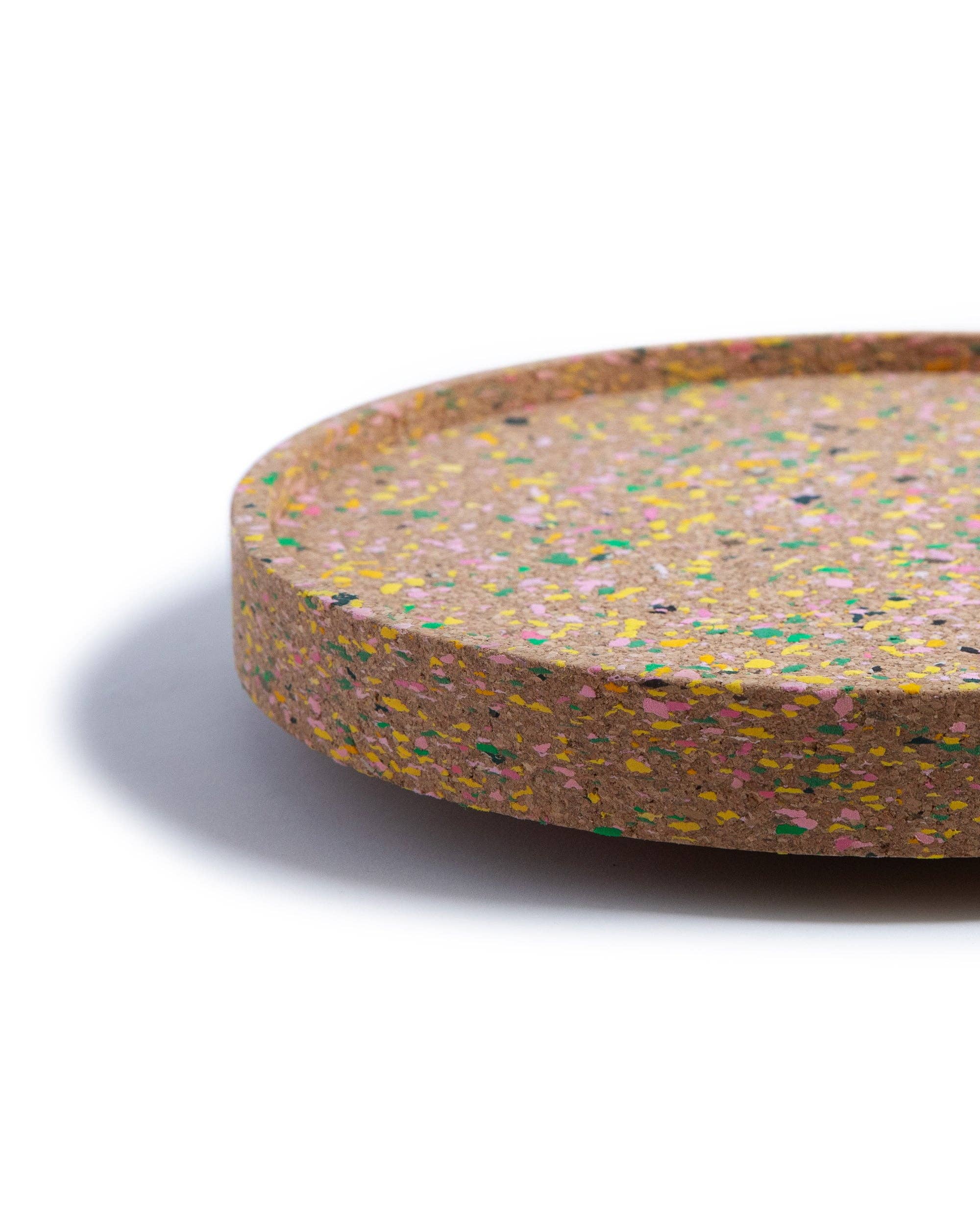 TRASHY GOODS - Wholesale Decorative Tabletop Object - 12" Smart Susan | Cork Terrazzo6
