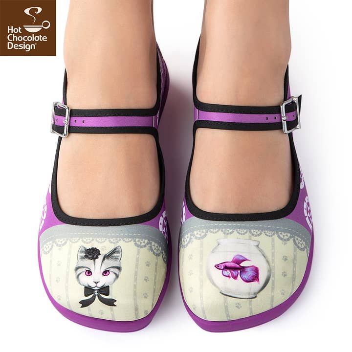 Popping Candy - Wholesale Flats – Women’s - Hot Chocolate Design Elvira & Ophelia5