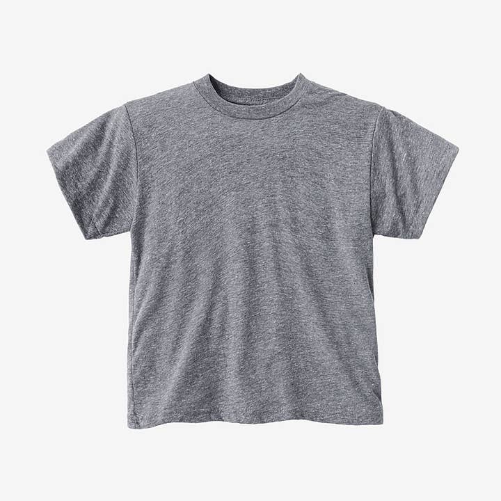T-shirt gris triblend pour enfant Los Angeles Apparel 8 - 12 ans pour la vente par Xenotees