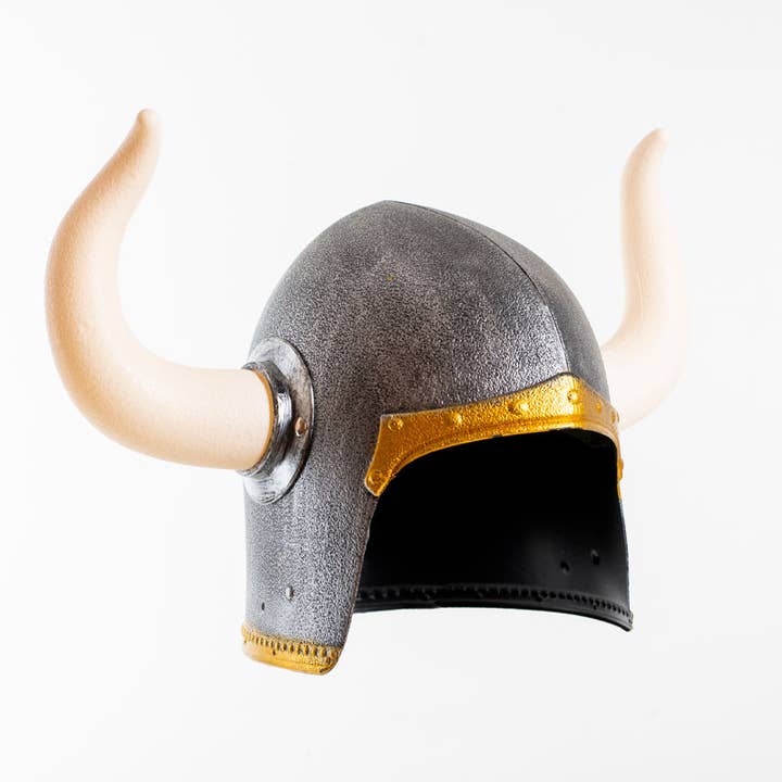 KALID MEDIEVAL – wholesale Utklädningsdräkter – Barn – VIKING HJÄLM MED LÅNGA HORN - ST946