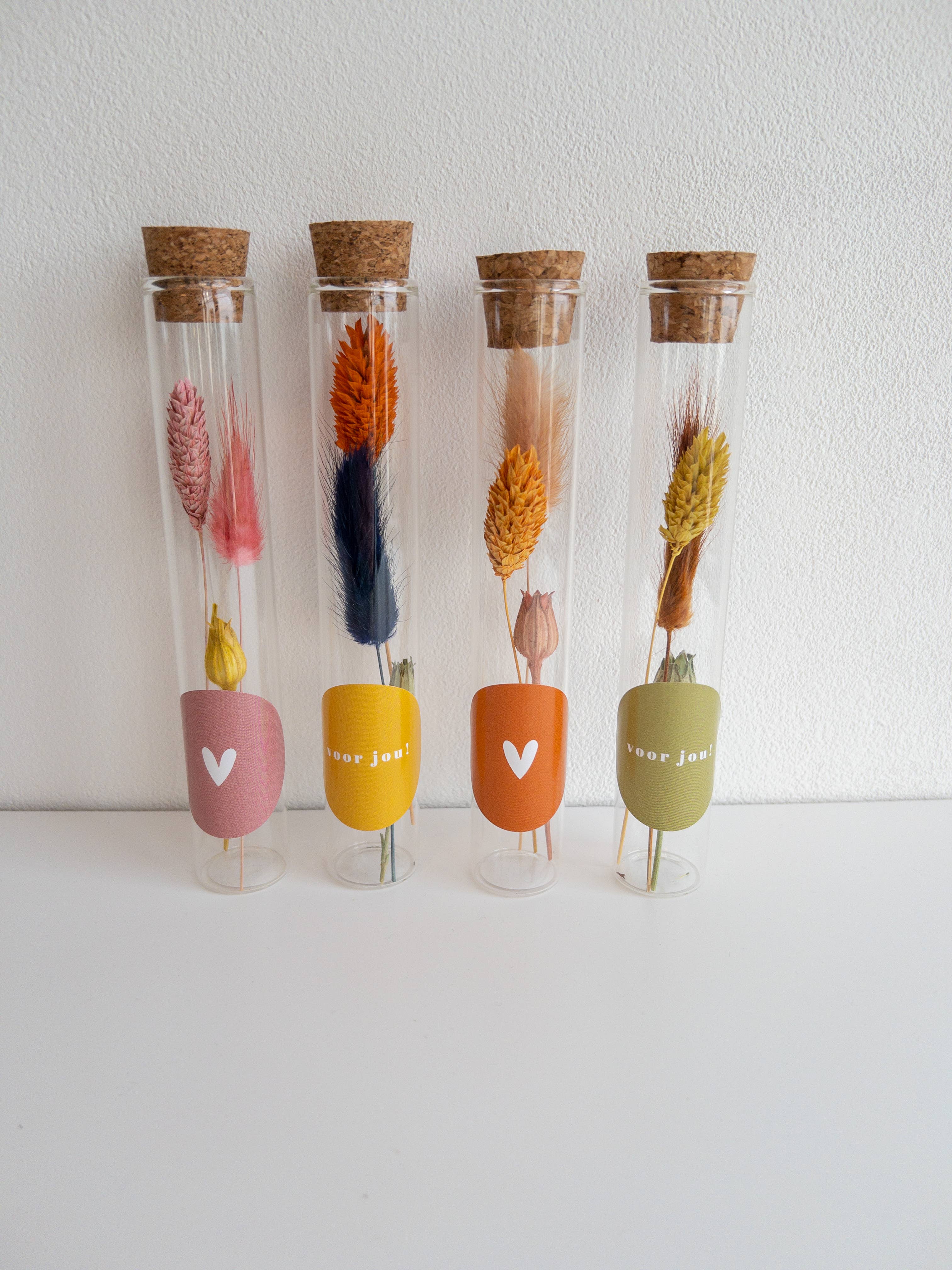 SEQ LIFESTYLE - Venta al por mayor Regalo para invitados - Tubos de regalo con flores secas6