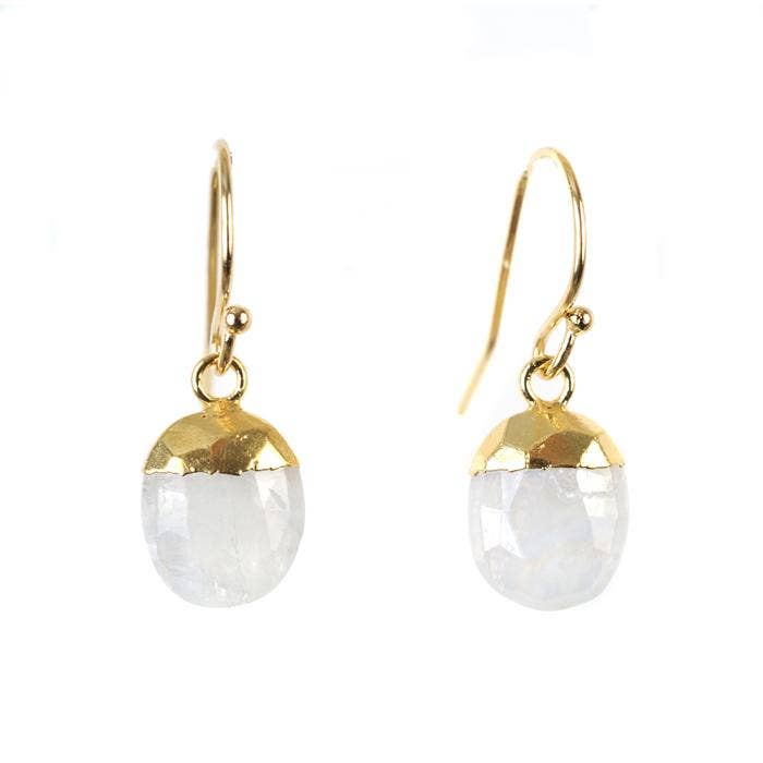 Sissy Yates Designs – wholesale Dangle earrings – Kyle Earring - (7 Gemstone Options)3