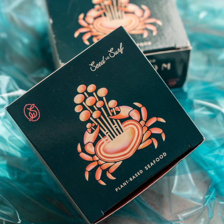 Seed to Surf - Wholesale Shelf-stable prepared meal - Enoki Mushroom Snow Crab (Vegan)14