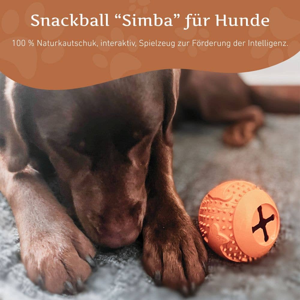 WILDFANG - Wholesale Pet Chew Toy - Dog - Snack Ball "Simba"1