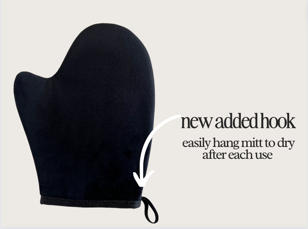 the glo CEO - Wholesale Self-Tanner - Velvet Self-Tanning Mitt | Sunless Tanning Glove2