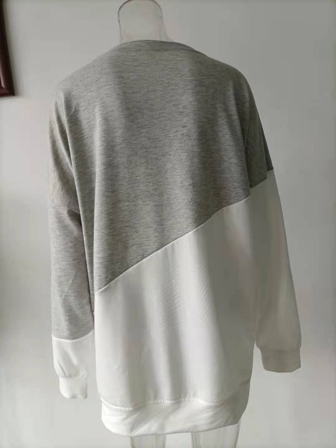 Lily Clothing - Vente Sweat à capuche – femme - SWEAT À CAPUCHE À MANCHES LONGUES ET COL ROND DE COULEUR ASSORTIE10