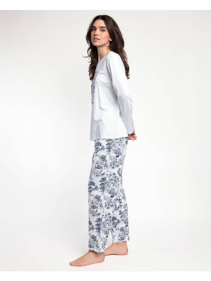ADMAS - Wholesale Sleepwear Set - Women's - Toile De Jouy Pyjamas1
