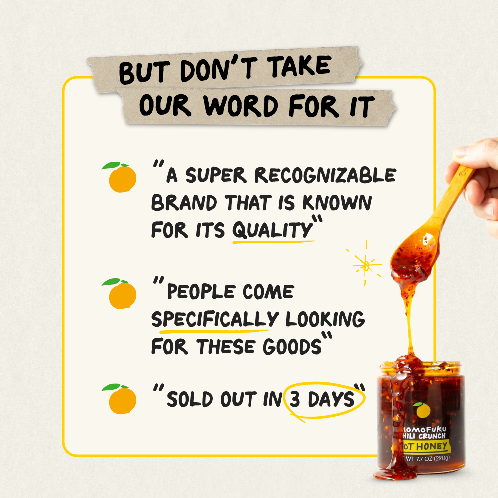 Momofuku - Wholesale Honey - Chili Crunch Hot Honey | Spicy Honey | Condiment |  Gift2