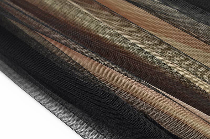 Schwarz Eleganter Damenanzug mit Mesh-Rock, zweiteilig für den Großhandel auf Faire9