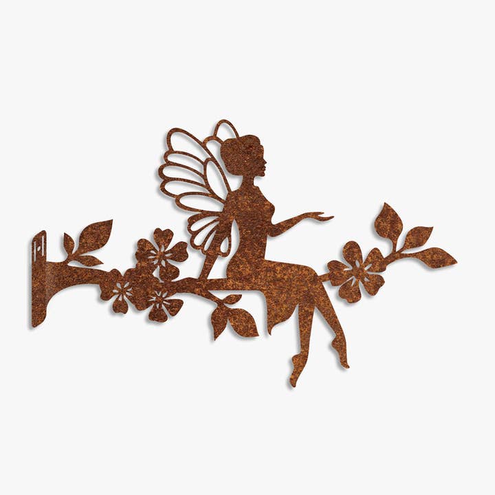 Corten fairy for wholesale by Lefevre Paris