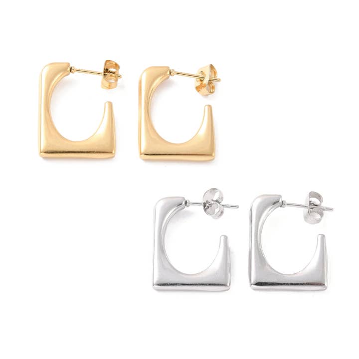 Arch Half Hoops for wholesale by Annie Austen | Jewelry • Accessories