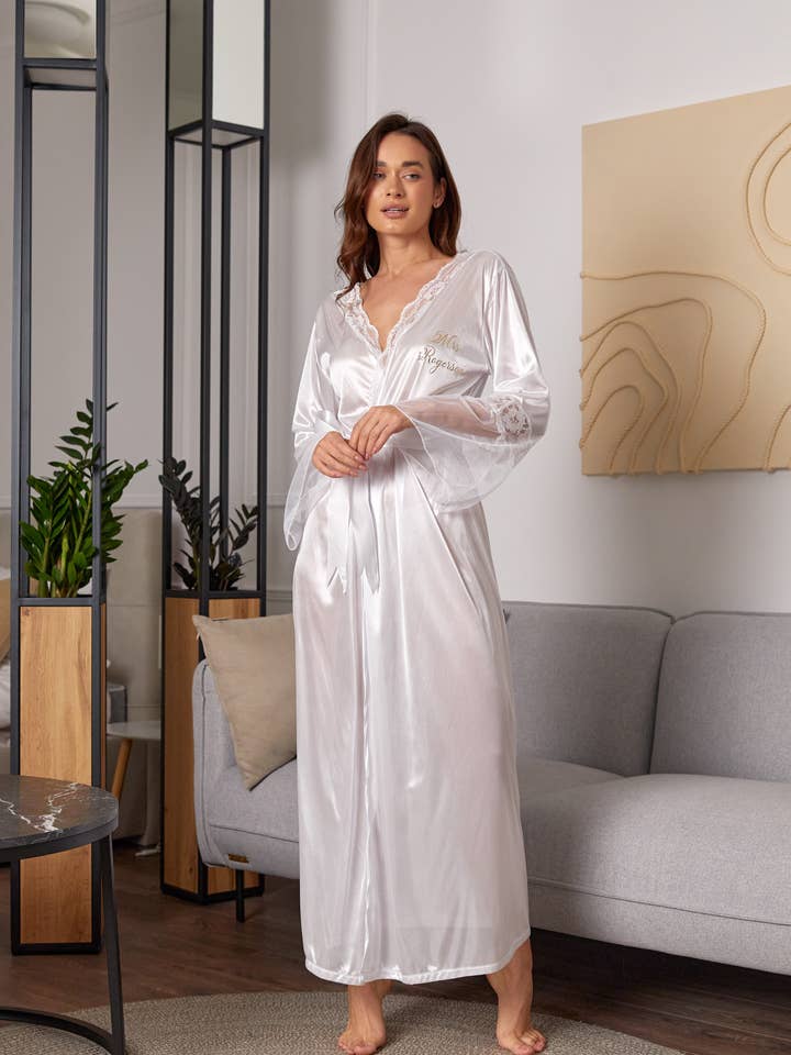 Sisters G Kids - Wholesale Robe – Women's - Elegant Lace Sexy robes for women22