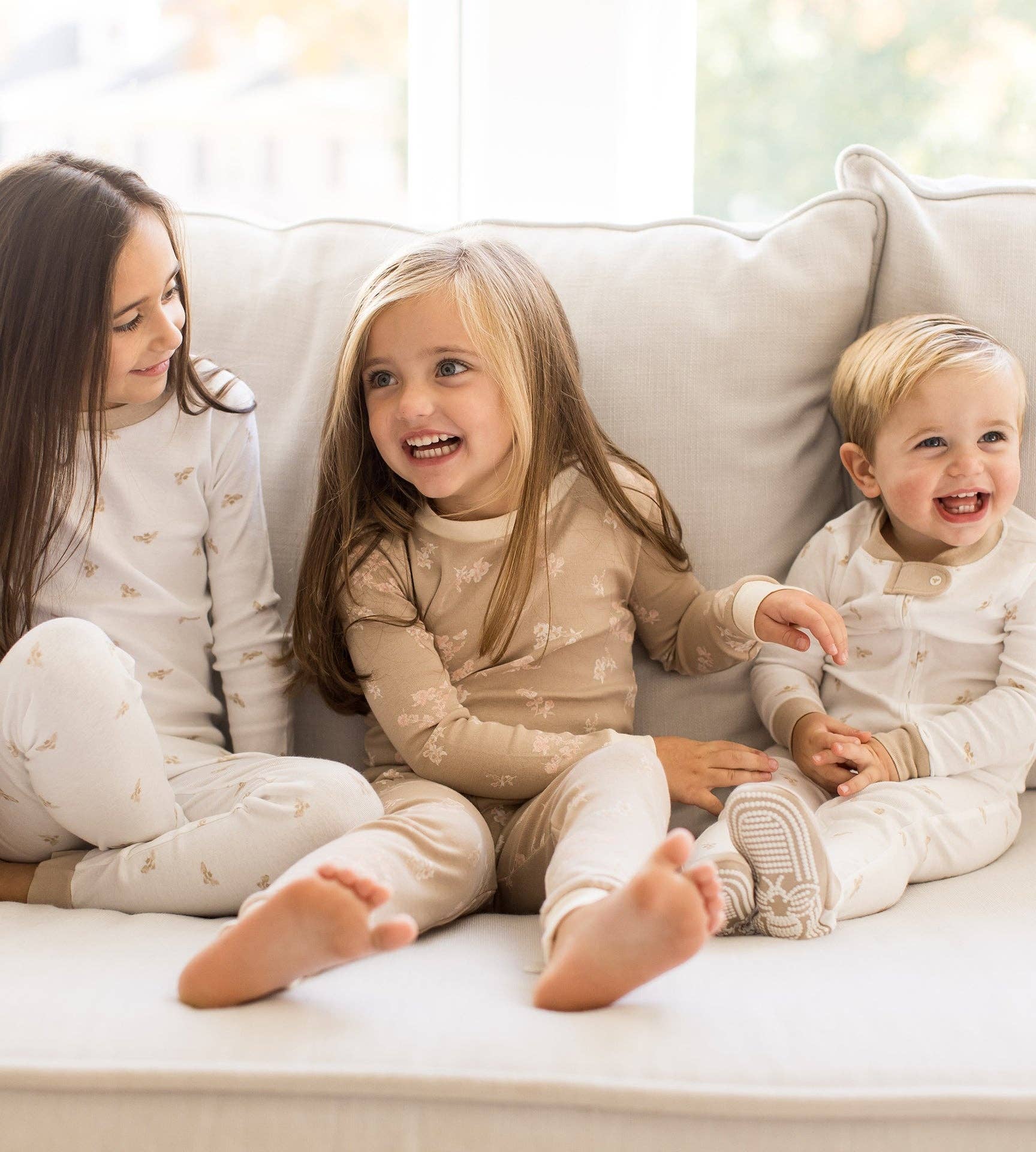 Hummus Whimsical Floral Organic Cotton Sleep & Play for wholesale on Faire5