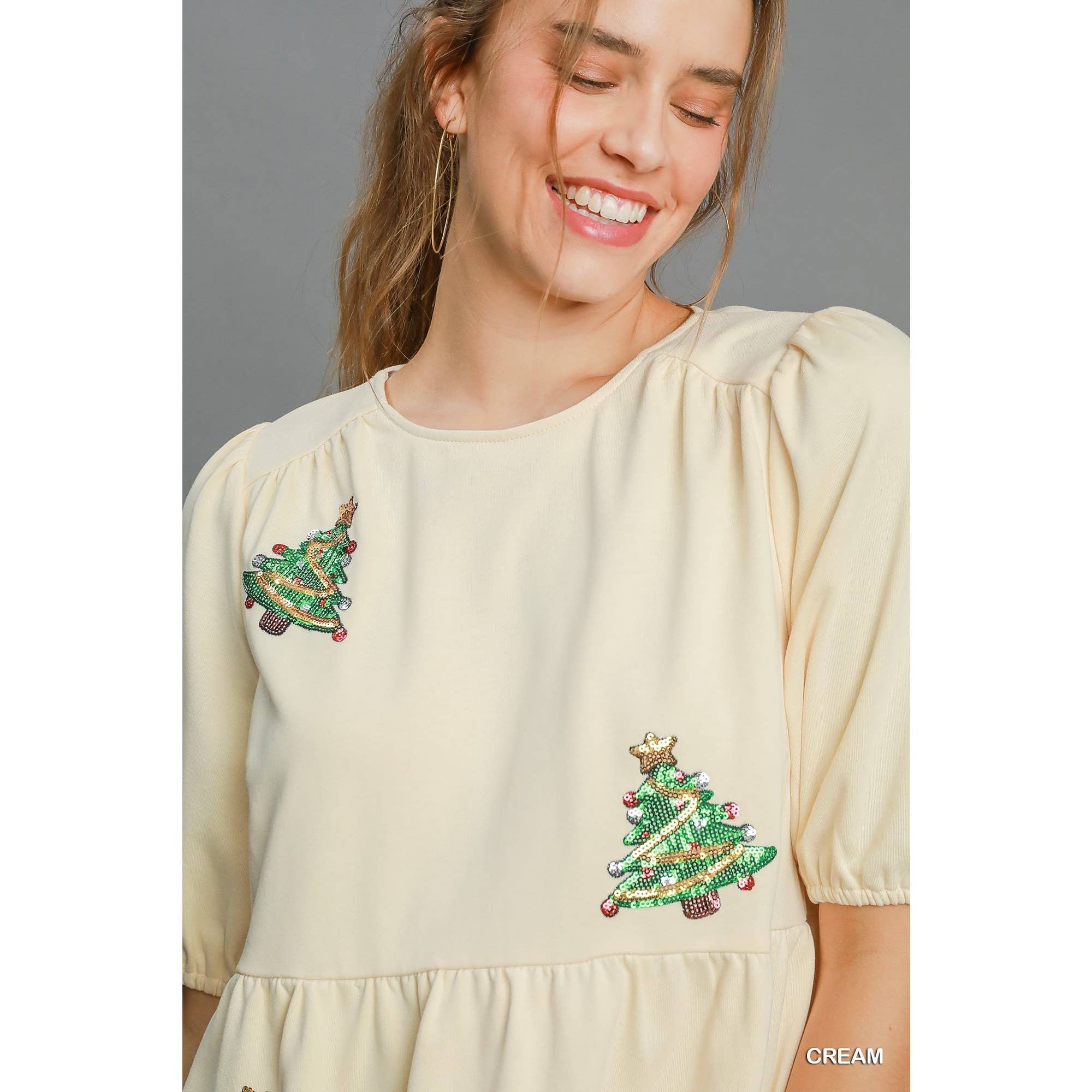 STYLE USA - Wholesale Dress - Women's - Christmas Tree Sequined Mini Dress15