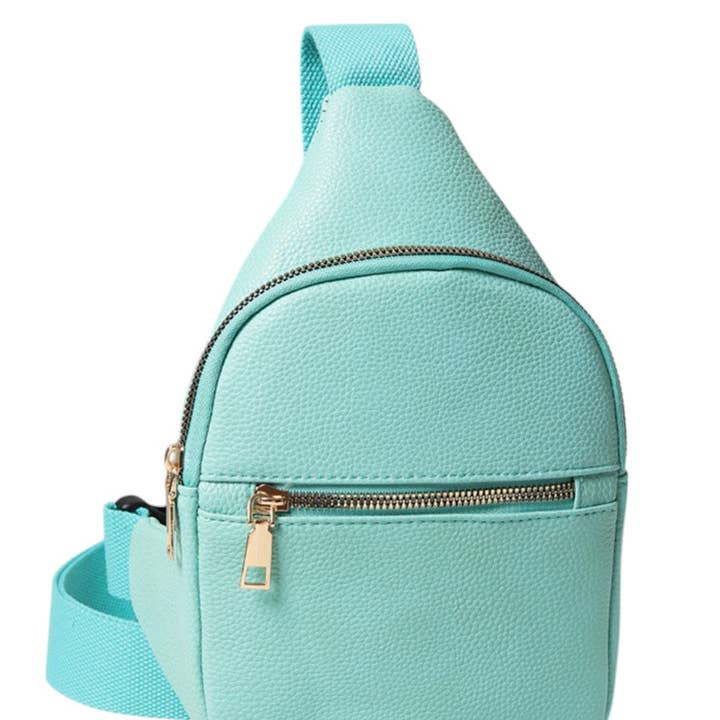 Sac à bandoulière en PU solide pour la vente par Madeline Love