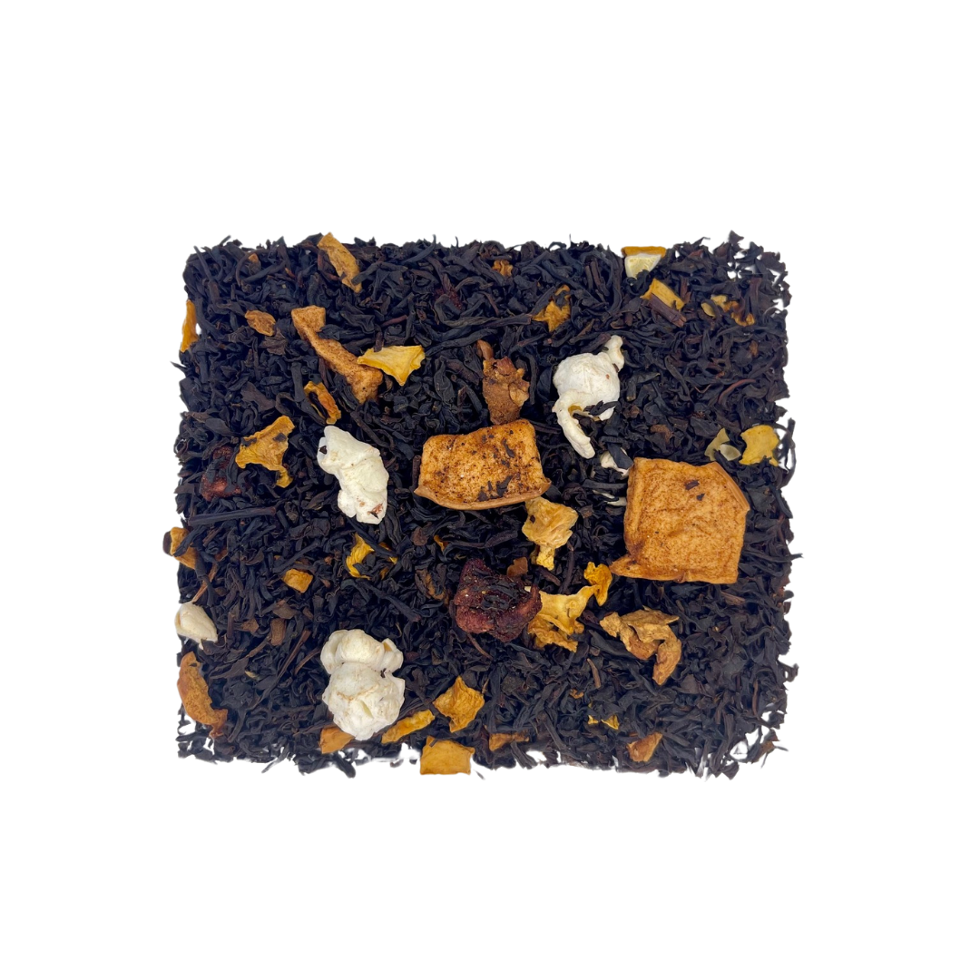 Camélia by loic – wholesale Löst te – Svart te med pumpa och kastanj0