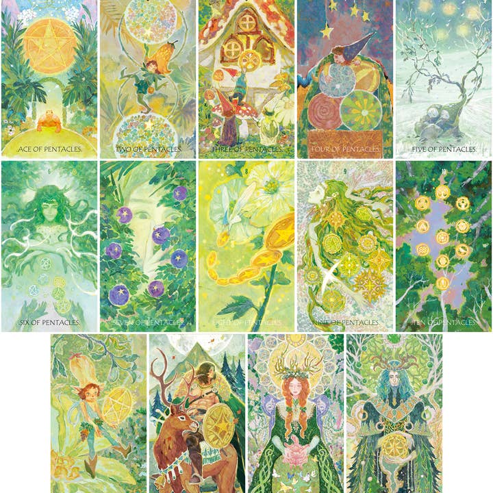 Vermilion Collection - Wholesale Tarot Cards - The Whisper of Stars and Garden Tarot11