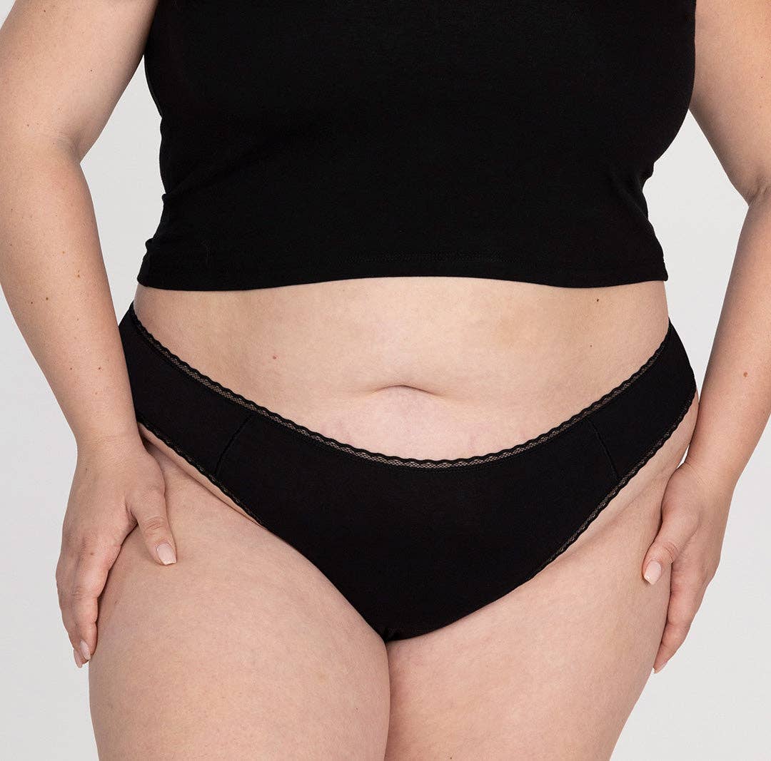 La Coochie – wholesale Underwear – Women's – Organic Cotton Mid Rise Thong15