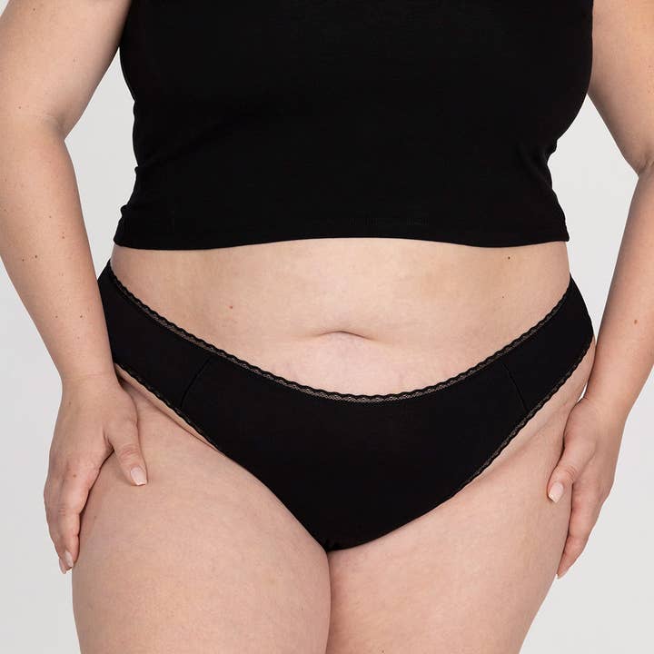 La Coochie – wholesale Underwear – Women's – Organic Cotton Mid Rise Thong15