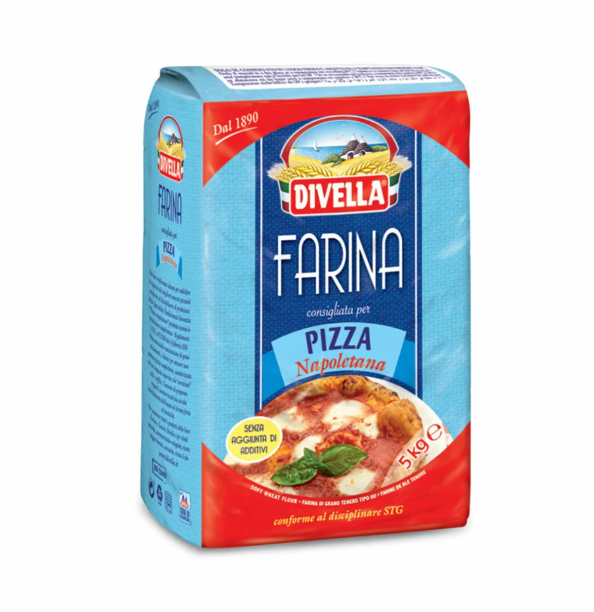 OLIO DI SERRA - Wholesale Flour - Pizza Flour Type 00 w330 Napoletana (5kg)2