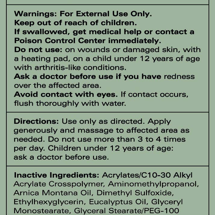 ASYSTEM - Wholesale Pain Relief Spray/Cream - Radical Relief Gel Roll On2