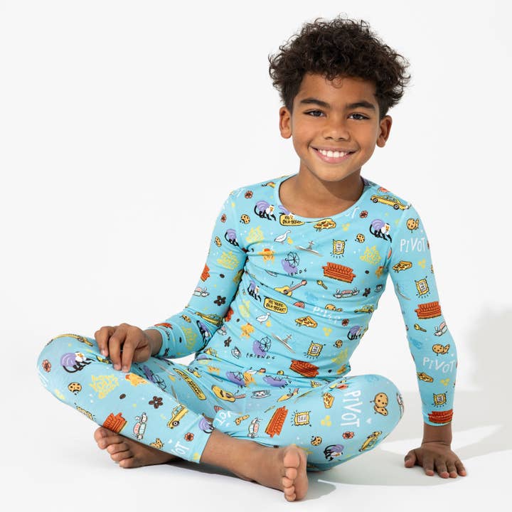 Bellabu Bear - Wholesale Sleepwear Set - Kids - Central Perk FRIENDS Bamboo Kids Pajamas3