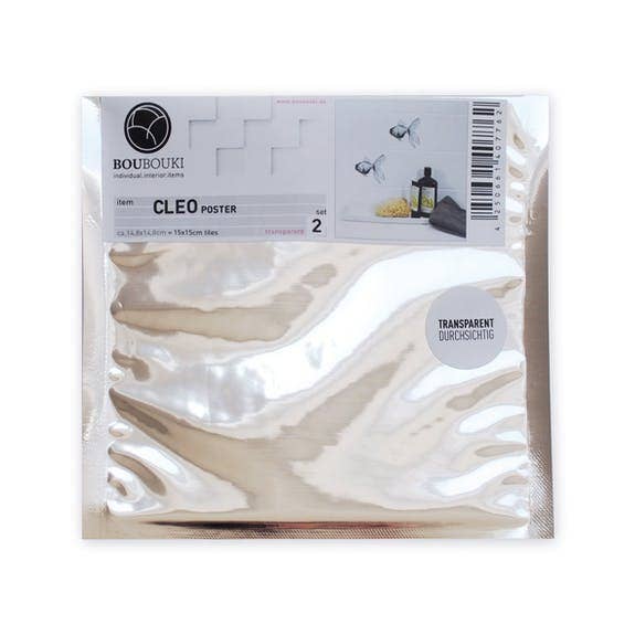 Boubouki - Wholesale Wall Decal/Stickers - Cleo - 15x15cm tile stickers - Set of 22