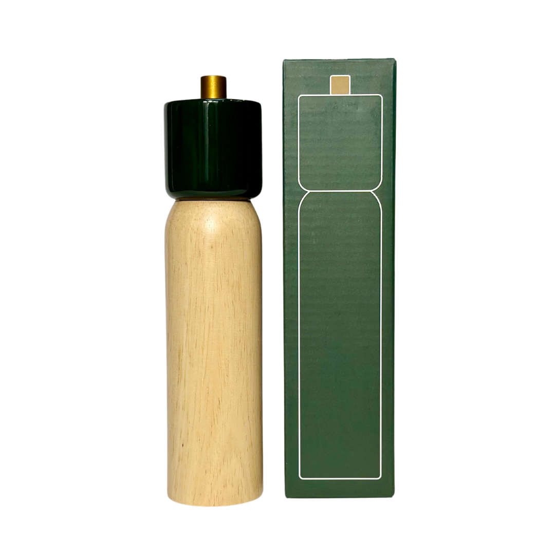 MÆGEN - Wholesale Salt & Pepper Shaker Set - Salt & Pepper Grinder - Green & Gold0