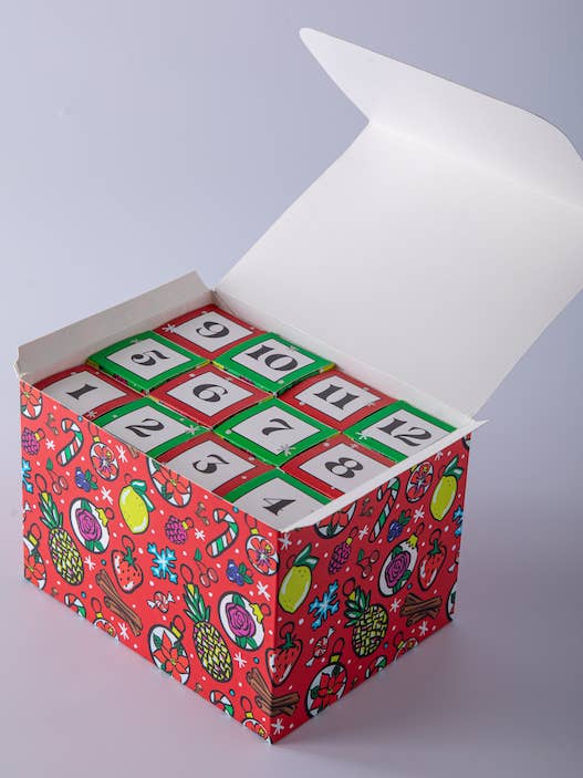2025 - 12 Days of Cocktails - Advent Syrup Calendar for wholesale by Cocktail & Sons