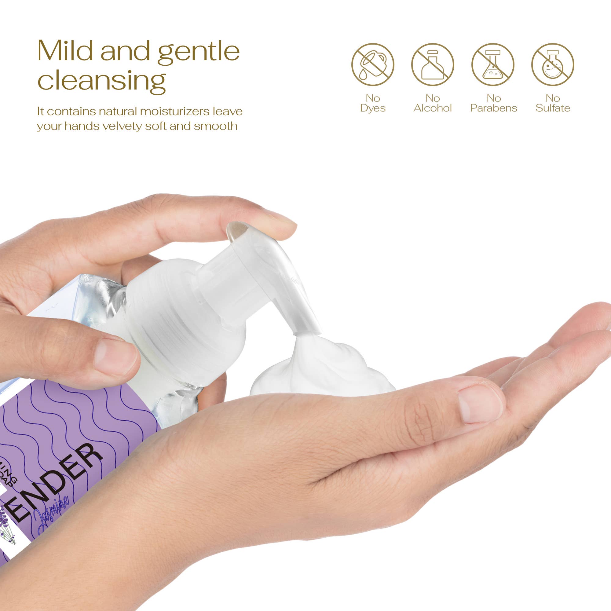 Lovery - Wholesale Hand Soap/Wash - Foaming Hand Soap, 3 Pack of Moisturizing Hand Wash5