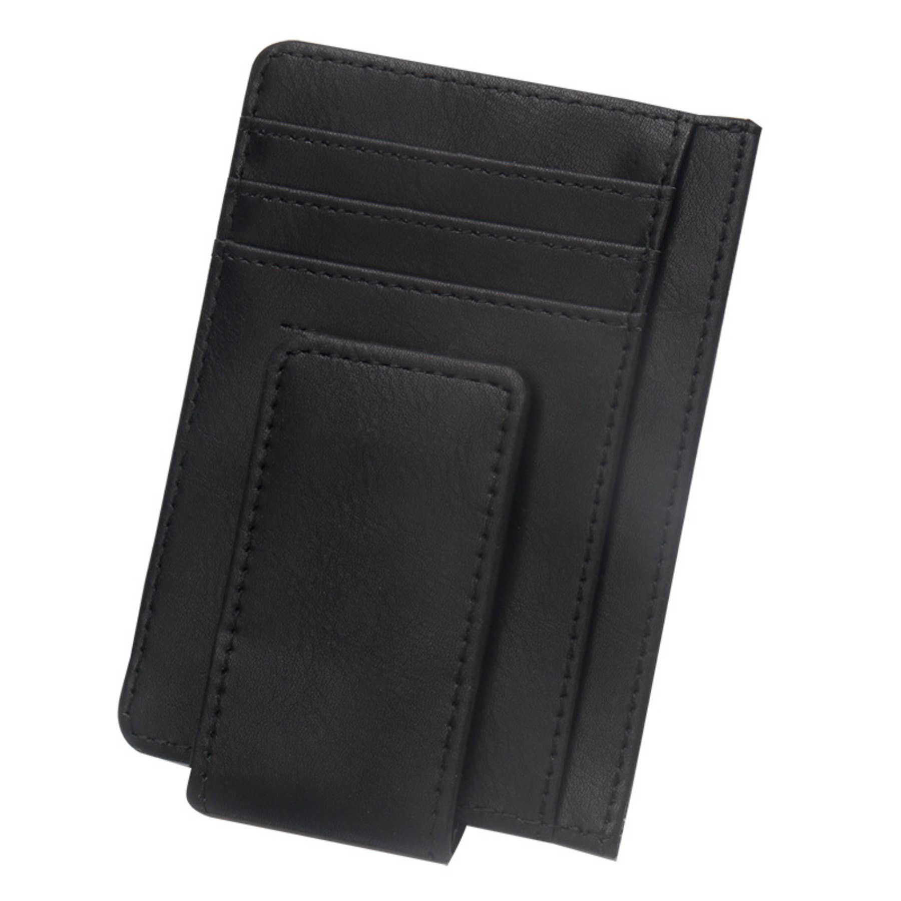 wandf - Wholesale Wallet - Men's - Money Clip Leather Magnetic Front Pocket Wallet Slim for Men0