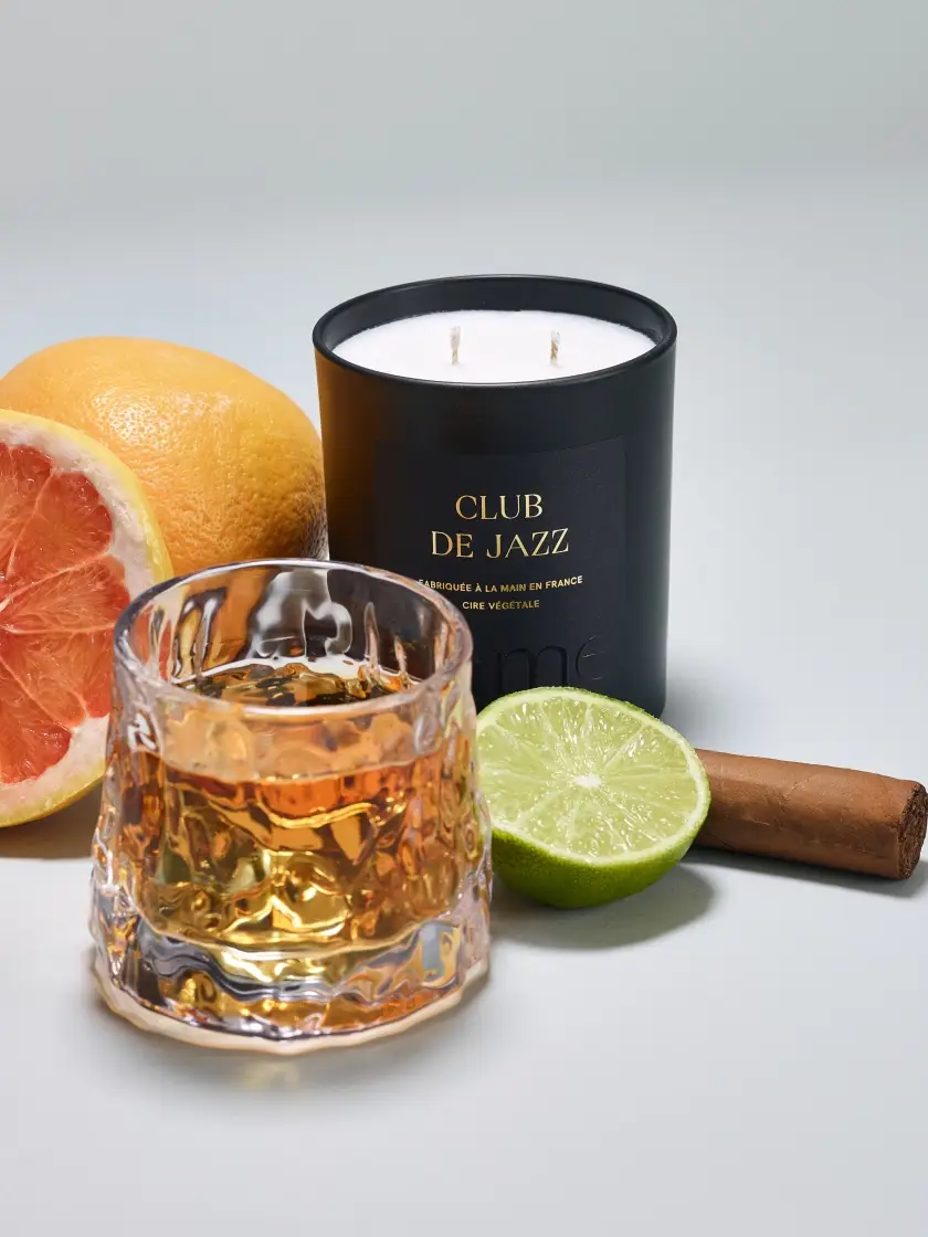 ōhme - Wholesale Jar/Filled Candle - Large Scented Candle Jazz Club | Vegetable Wax, 220g1