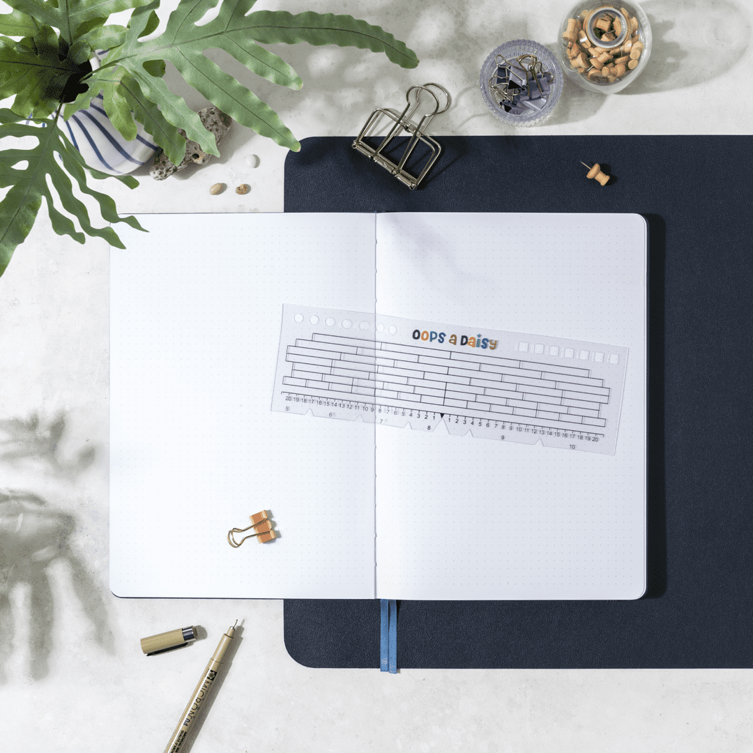 Oops a Daisy UK Ltd – wholesale Stencil/craft die – Universal Journal Grid Ruler - No Spaces3
