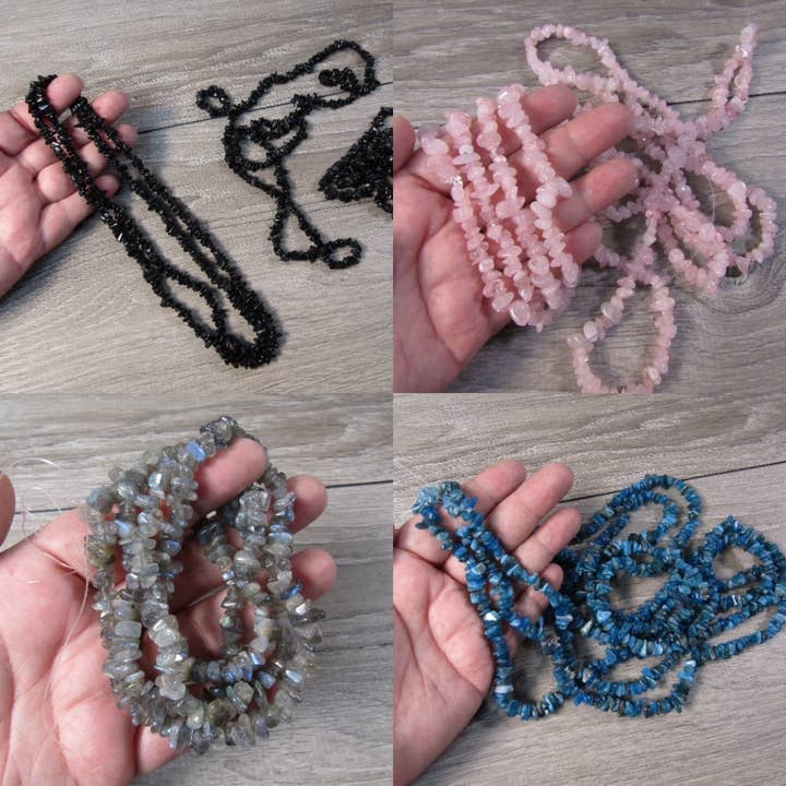 Keystone Crystals - Wholesale Beaded/Pearl Necklace - Gemstone Chip Necklaces – Bulk Crystal Jewelry for Retailers