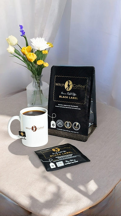 WITCH COFFEE (Montre Australia Pty Ltd) - Wholesale Ground Coffee - 12x Witch Coffee - Black Label Steeped Coffee Bags1