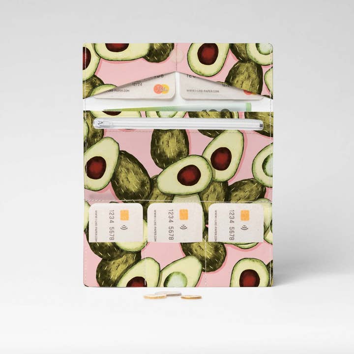 I Like Paper - Wholesale Wallet - Women's - GUACAMOLE Tyvek® Pappwallet XL / Clutch Wallet2