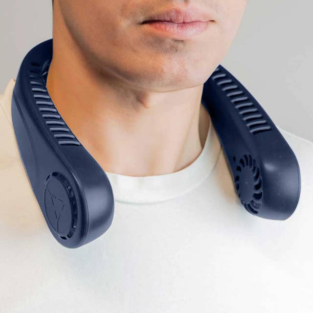 Bladeless Neck Fan Black - Summer Gadget for wholesale by The Source Wholesale LTD