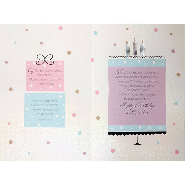 InterGreet.com – wholesale Födelsedagskort – Födelsedagskort - Barnbarn kristna religiösa hälsningar1