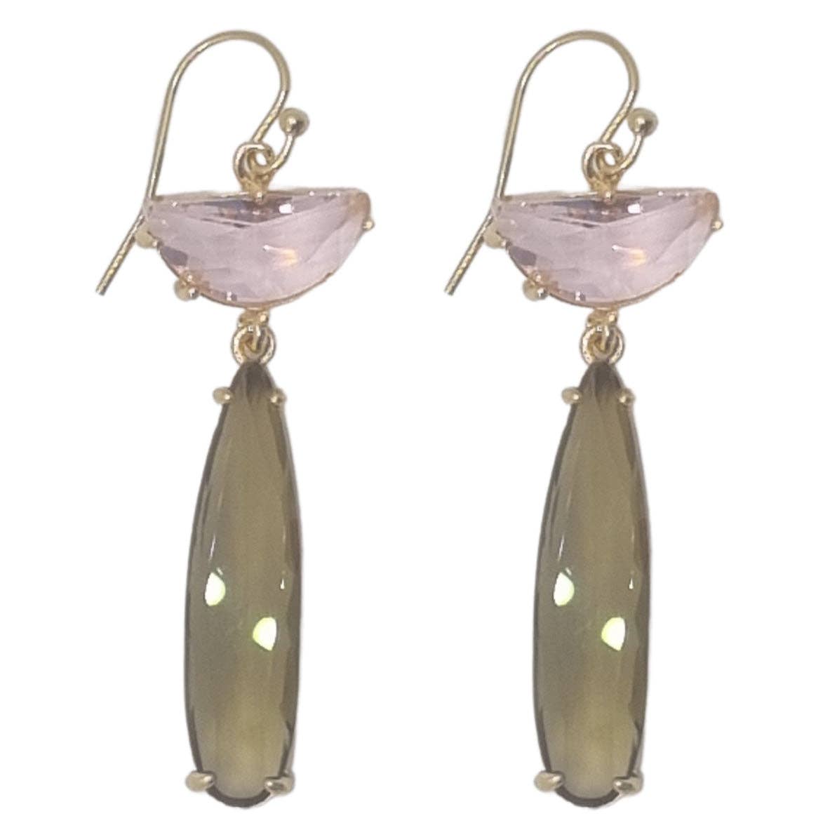 PearlGem Designs - Wholesale Dangle Earrings - Gaeb Quartz drop Earring6