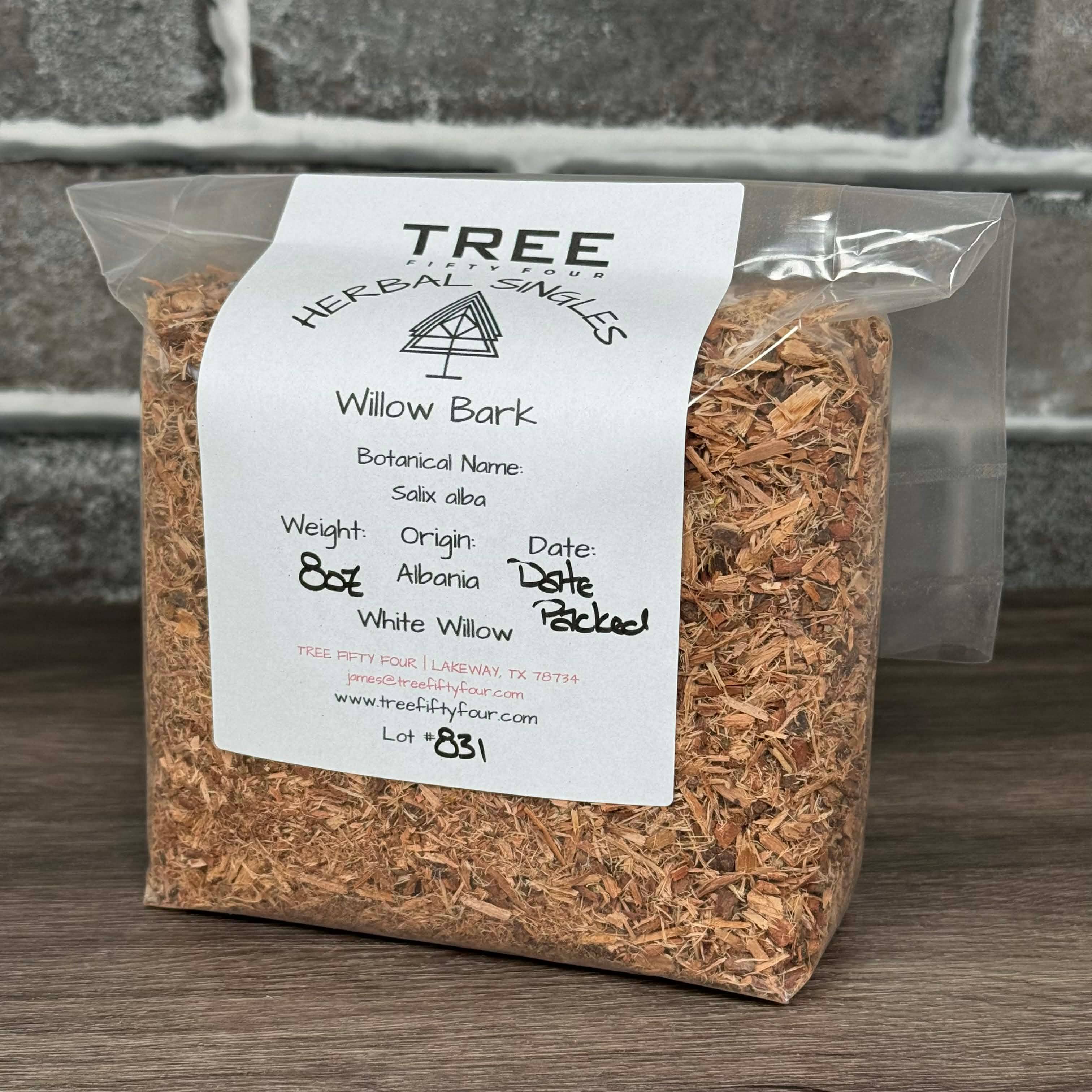 Tree Fifty Four - Vendita all'ingrosso Tè sfusi - Corteccia di Salice Bianco | 2oz - 1 KG | Erbe Sfuse3