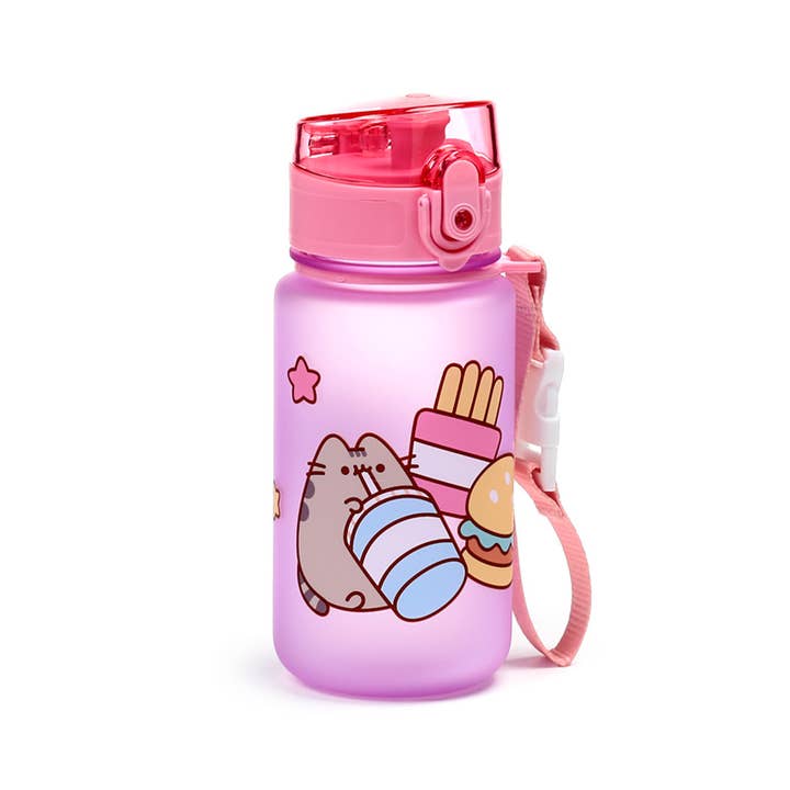 Pusheen the Cat Core Pop Top 350ml Shatterproof Bottle for wholesale by Puckator EU
