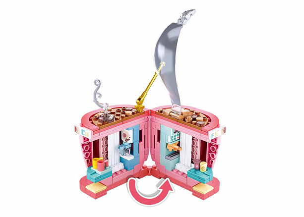 Texas Toy Distribution - Wholesale Building Set - Kids - Coffee Café House Building Brick Kit (268 pcs)3