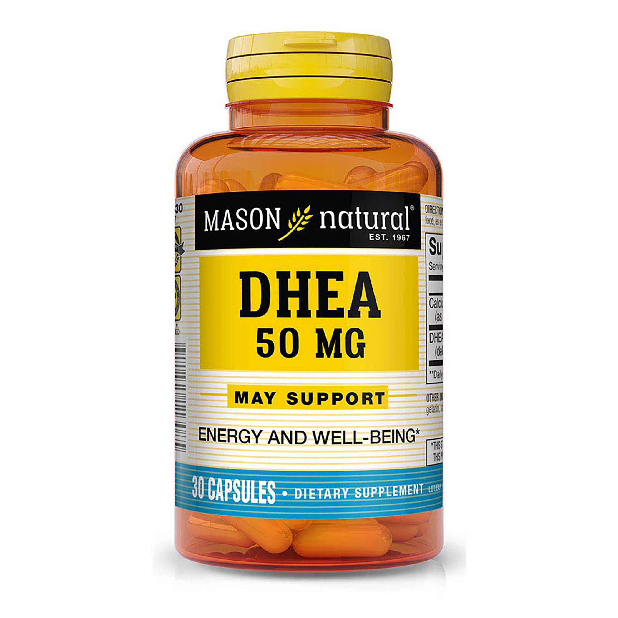Mason Natural - Wholesale Oral Supplement/Vitamin - DHEA 50MG CAPSULES0