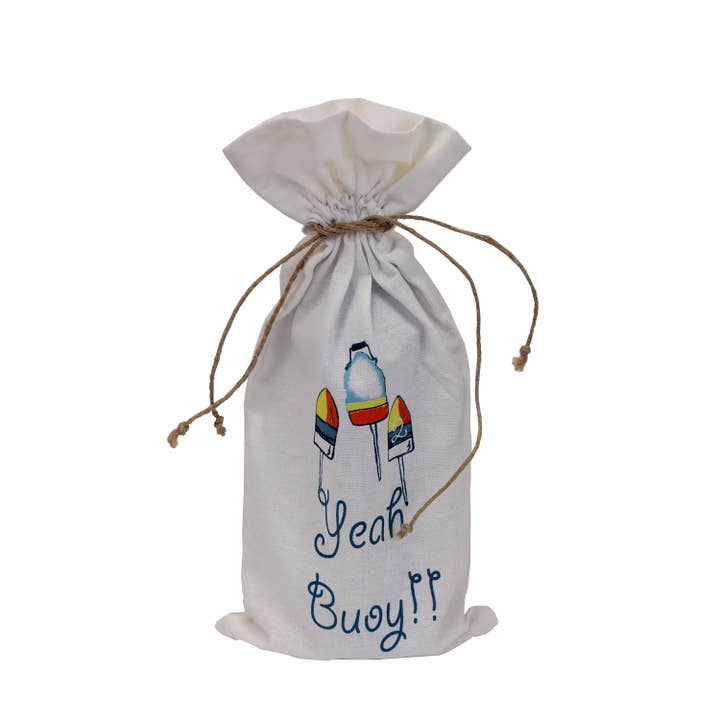 Beachcombers - Wholesale Wine Gift Bag - SALE Yeah Buoy Wine Bag