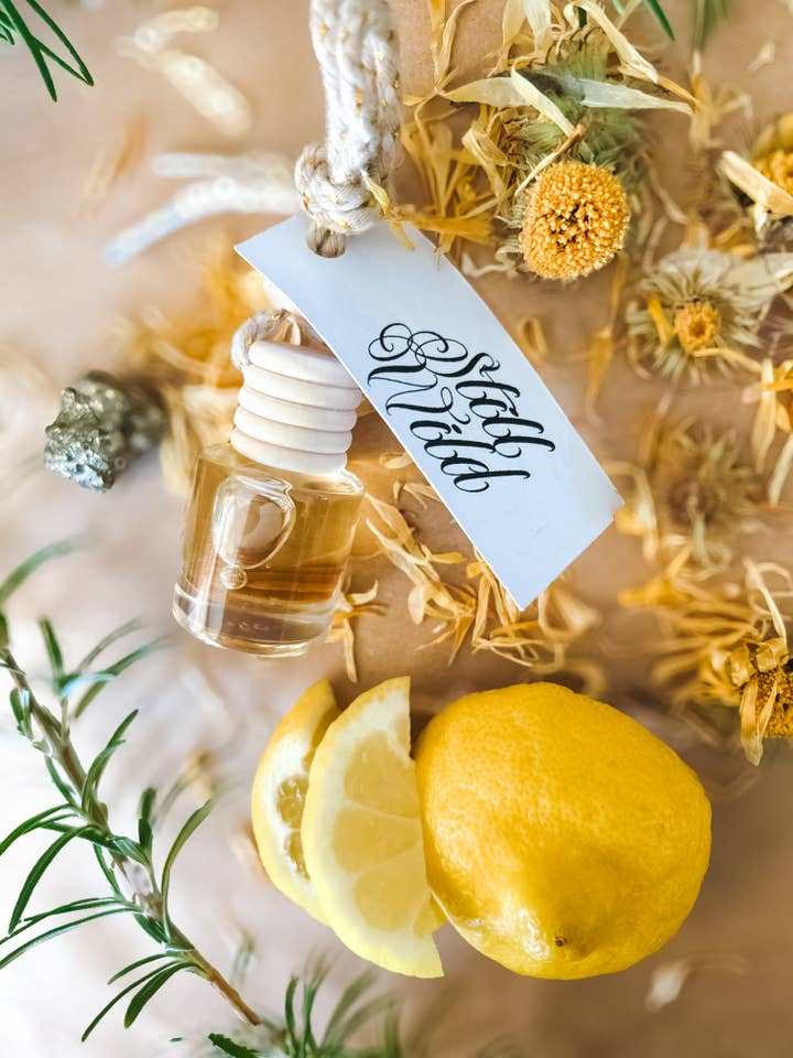 Crown of Citrine / Hanging Aroma Diffuser for wholesale by Still Wild