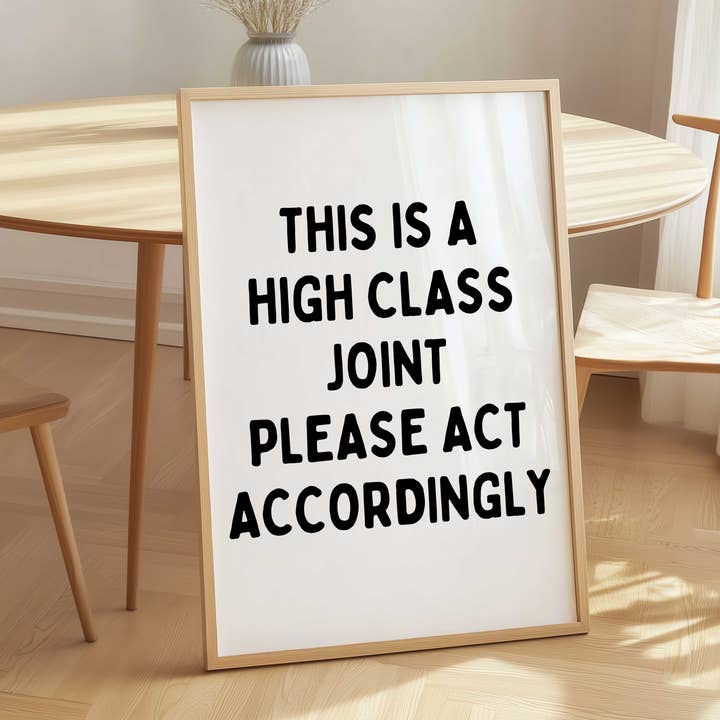 D'LUXE PRINTS - Wholesale Poster - High Class Joint Print3